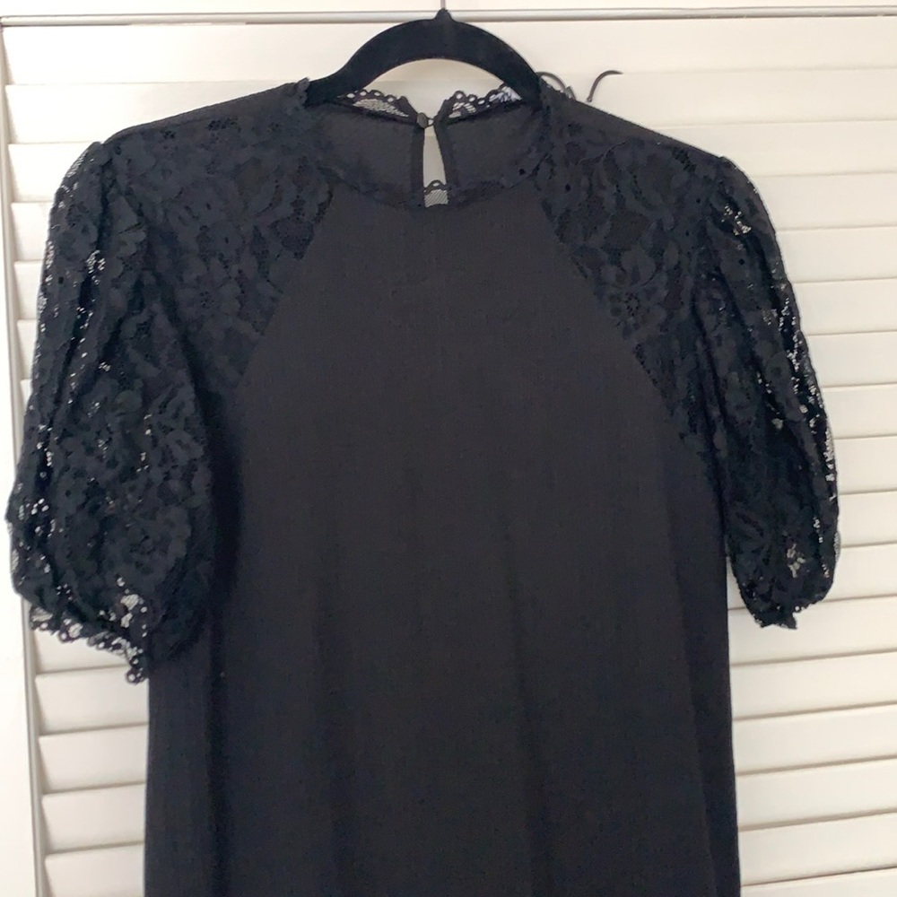 NWT Zara lace puff sleeve dress